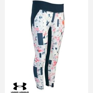 Under Armour Women's Geometric Leggings - Pink and Black
